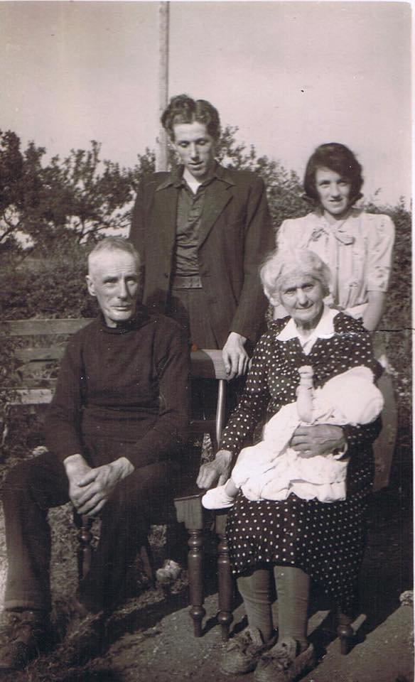 Walter Baxter and family