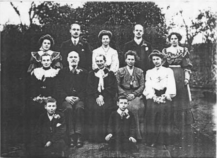 James David with family