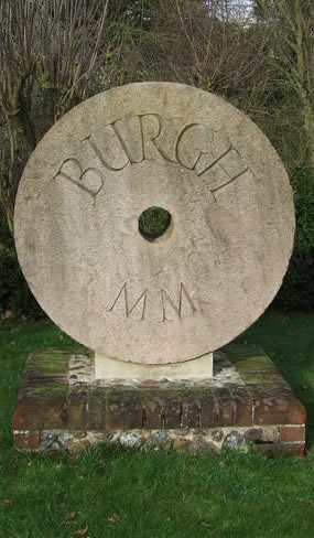 Village sign Burgh