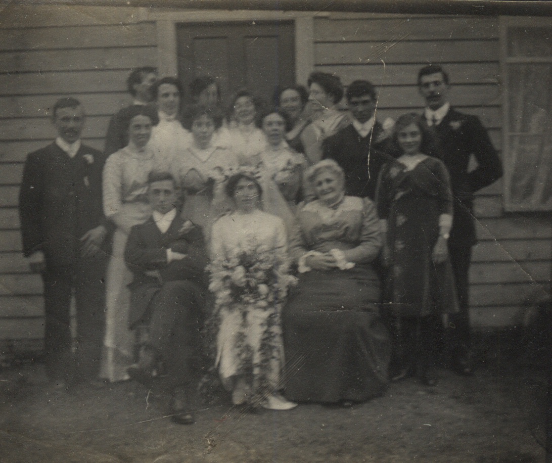 Bride and groom's family