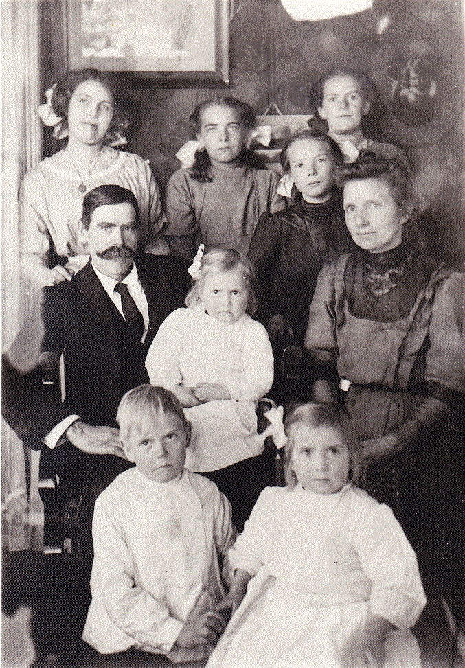 George Baxter and family
