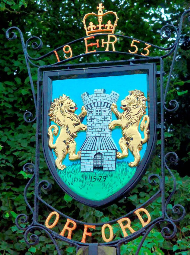 Village sign Orford